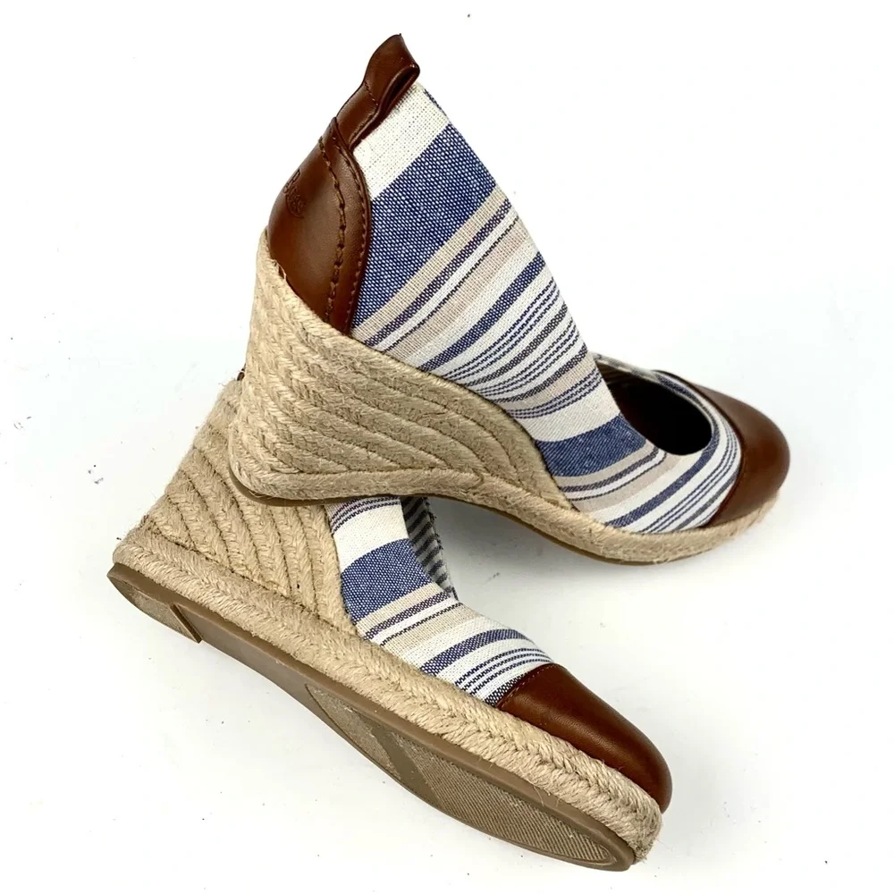 GH Bass Kaitlyn Wedge Espadrille Pumps Size 6.5